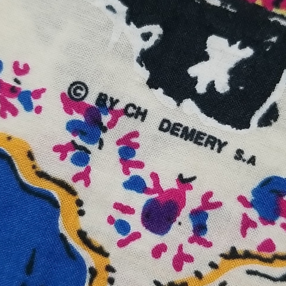 1993 Cree par Christian Lacroix scarf - Picture 11 of 14